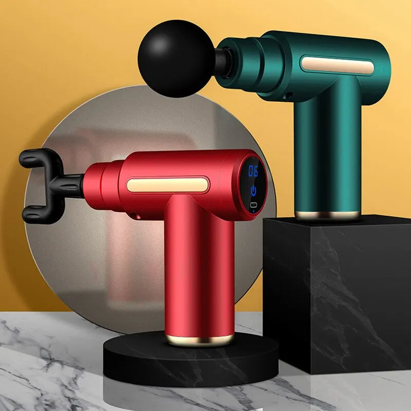 Mini Pro Massage Gun - Handheld Percussion Therapy for Muscles (Back, Neck, Legs)