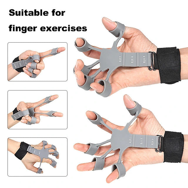 Hand Grip Strengthener – Adjustable Finger Exerciser for Stronger Hands & Fingers