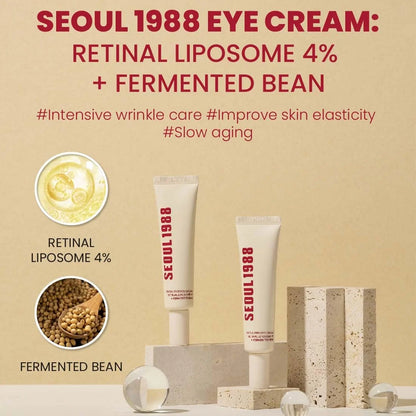 Seoul 1988 Eye Cream – Korean Anti-Aging & Dark Circle Solution