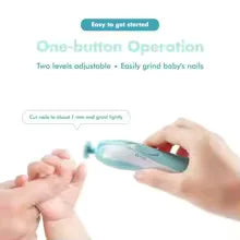 Baby Electric Nail Trimmer Set – Safe, Whisper-Quiet, LED Grooming Kit