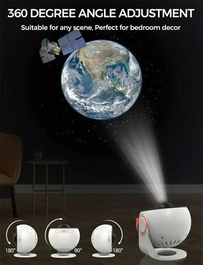 12-in-1 Galaxy Projector – HD Starry Sky Planetarium Light for Kids & Adults
