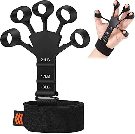 Hand Grip Strengthener – Adjustable Finger Exerciser for Stronger Hands & Fingers