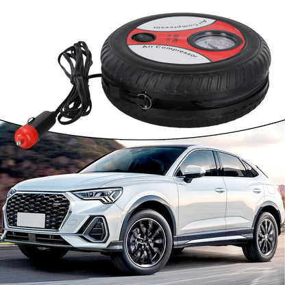 Portable 12V Air Compressor Pump – Compact Tire Inflator