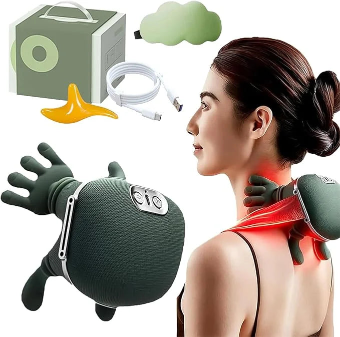Deep Tissue Shoulder & Neck Massager - Pain Relief & Stress Relaxer