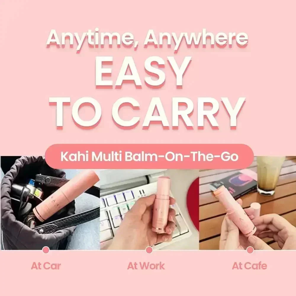 KAHI Wrinkle Bounce Multi Balm – Korean Beauty Collagen Glow Stick