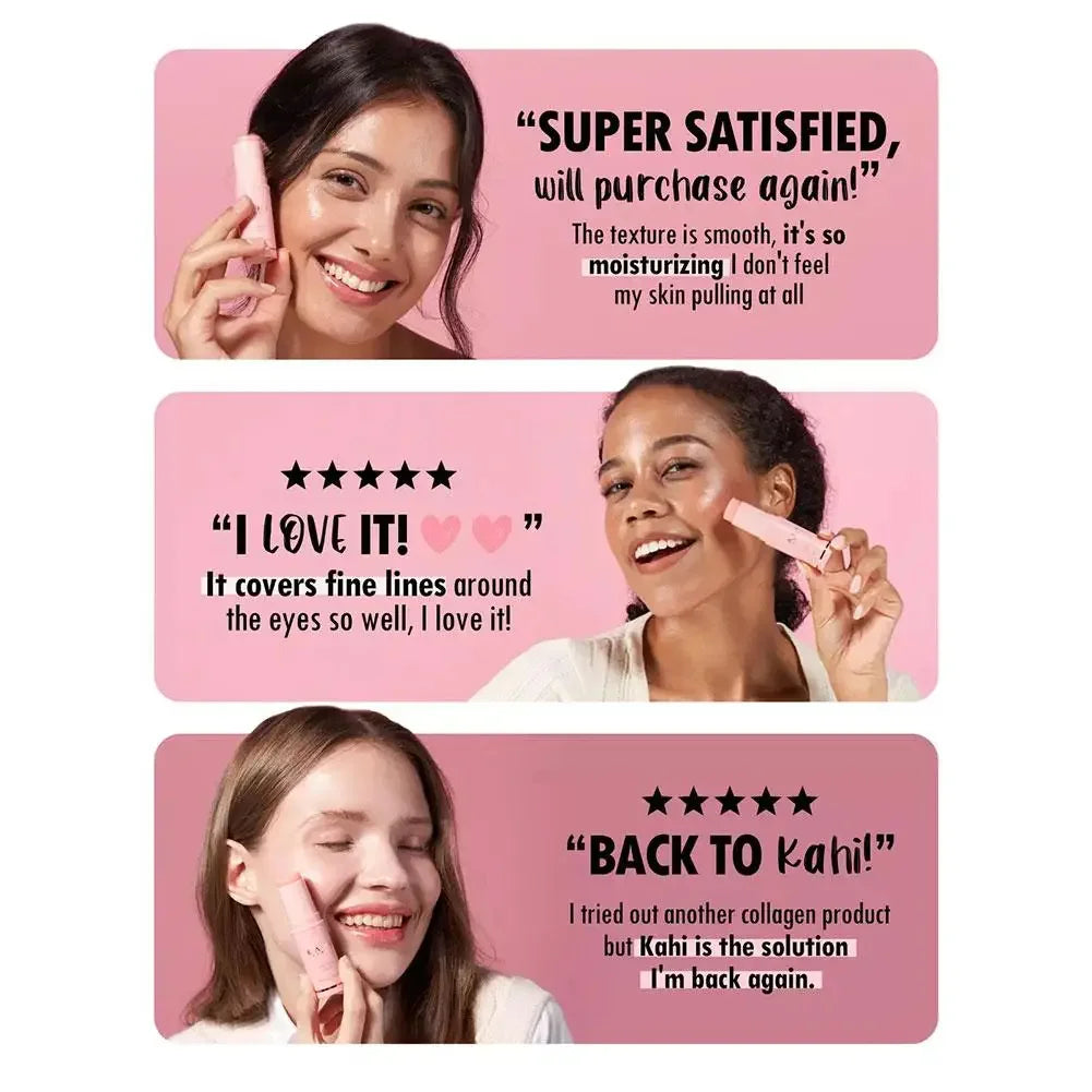 KAHI Wrinkle Bounce Multi Balm – Korean Beauty Collagen Glow Stick