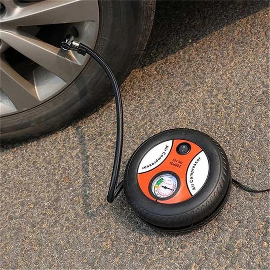 Portable 12V Air Compressor Pump – Compact Tire Inflator